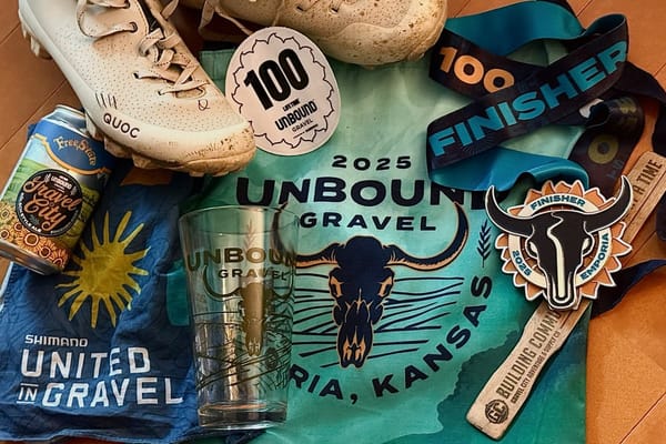 Day at Unbound Gravel (100miles)